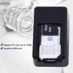 Mini A8 Hidden Voice Recorder | Audio Bug Device | Spy Voice Recorder Product Microphone | Built-in Rechargeable Battery | Audio Sim Bug | GSM Sim Slot Remote Call Back